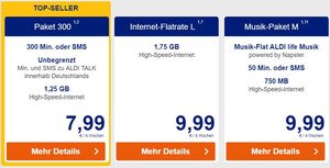 ALDI TALK LTE Tarife