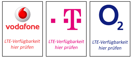 LTE Anbieter - Verfügbarkeit prüfen