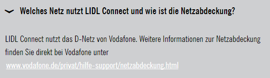 LIDL connect Netz